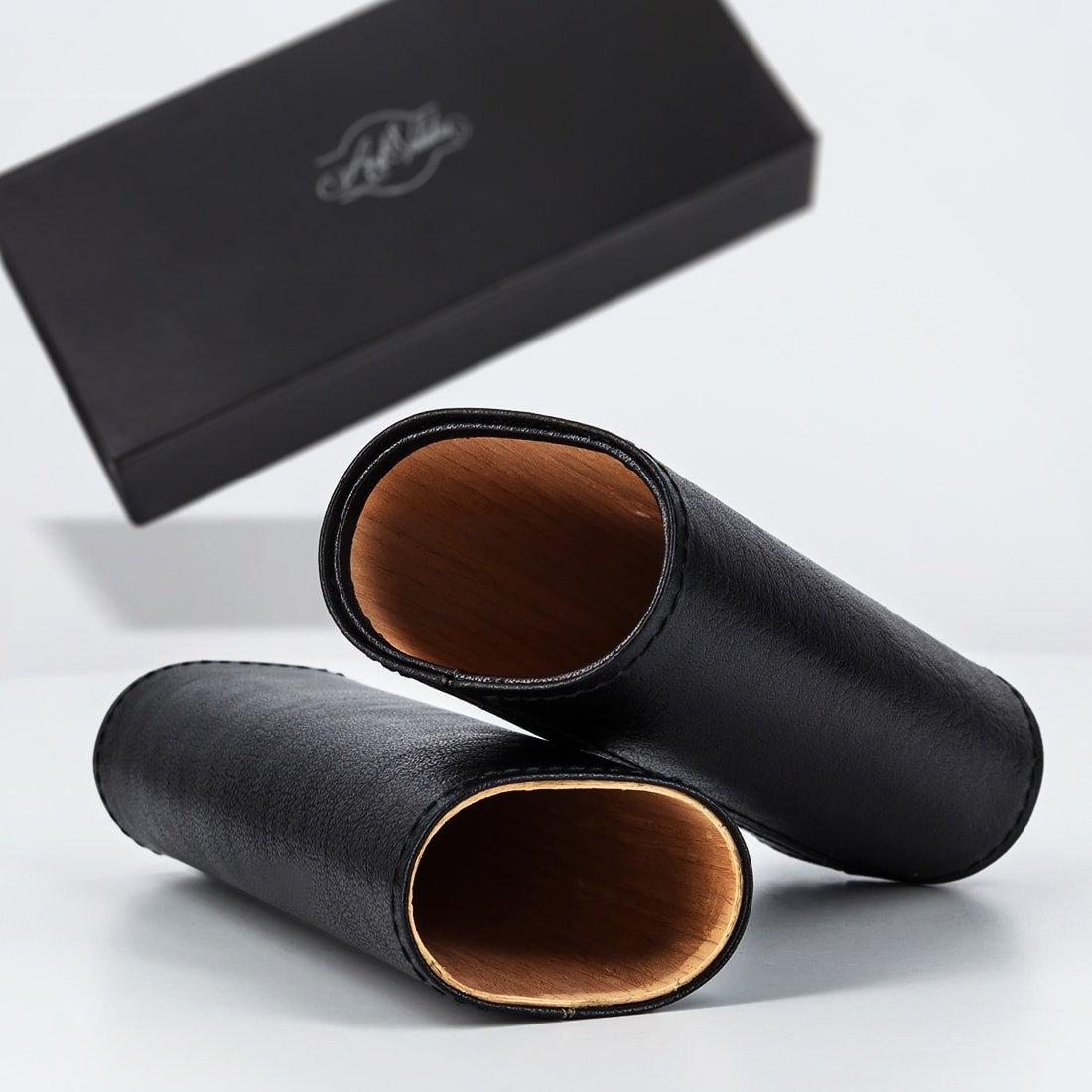 Etui A Cigare Double Art Et Volute Croco (32158/32156)