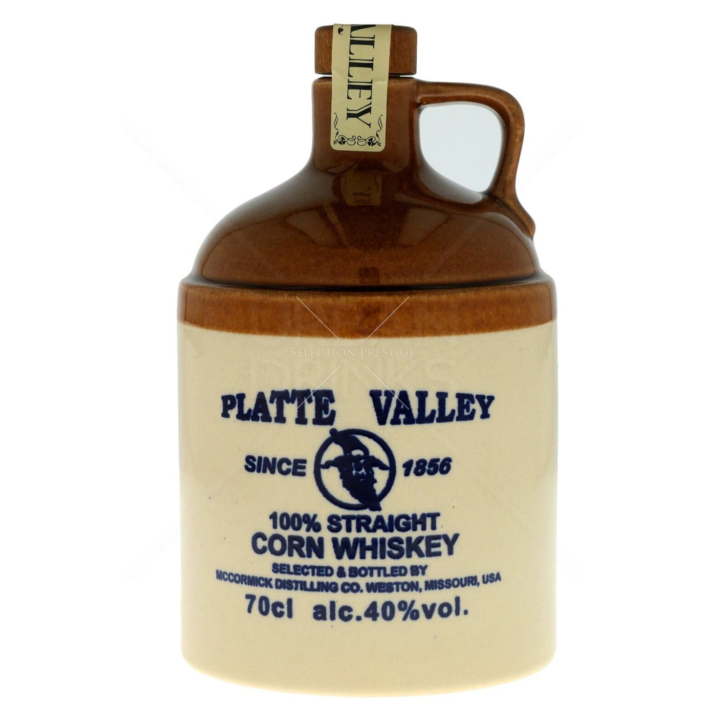 Whisky Platte Valley Corn 3 Ans 40% 70cl