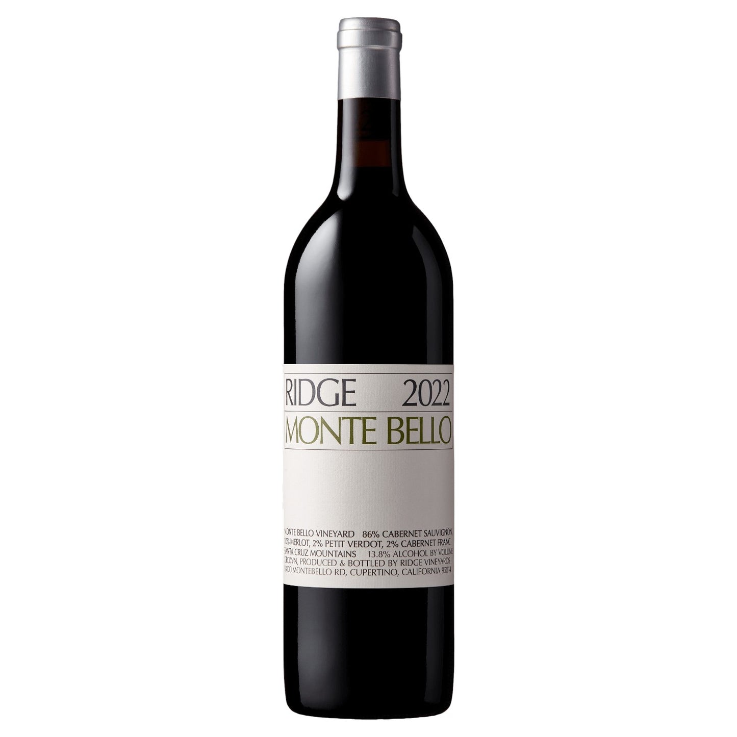 Ridge Monte Bello Usa 75cl