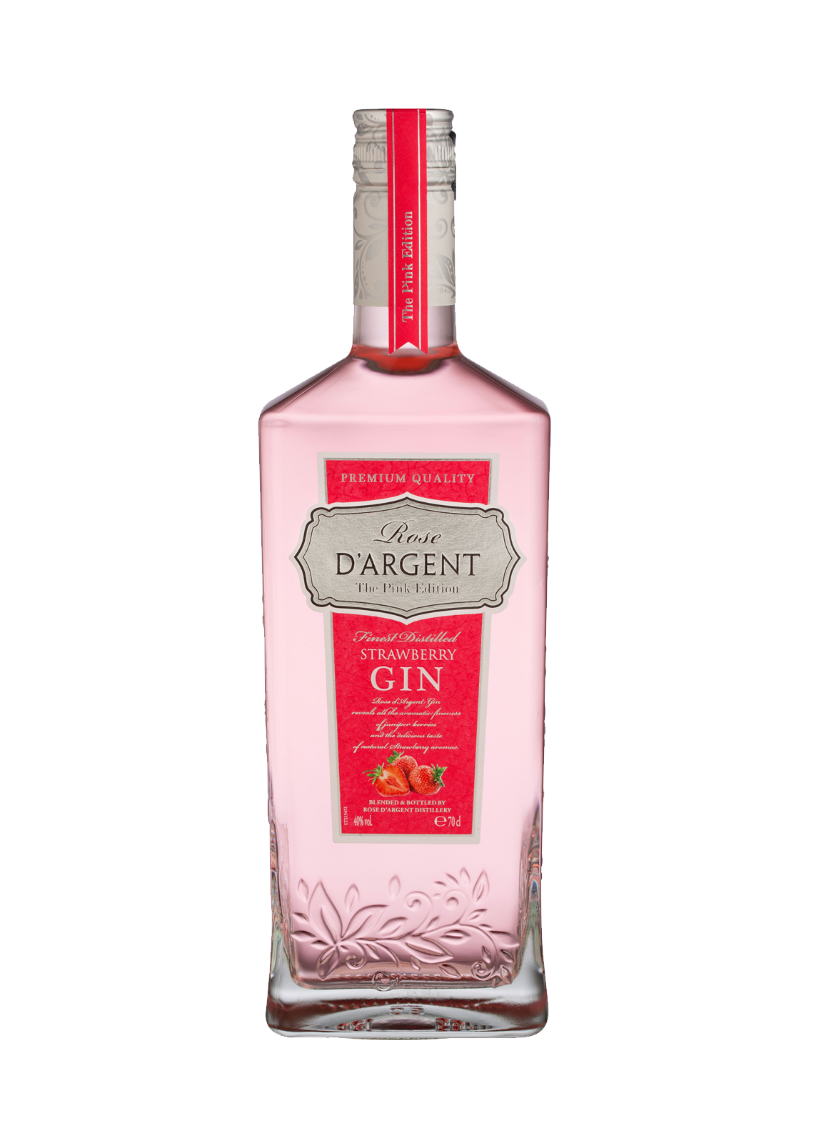 Rose D'argent Pink Edition Gin 40% 70cl