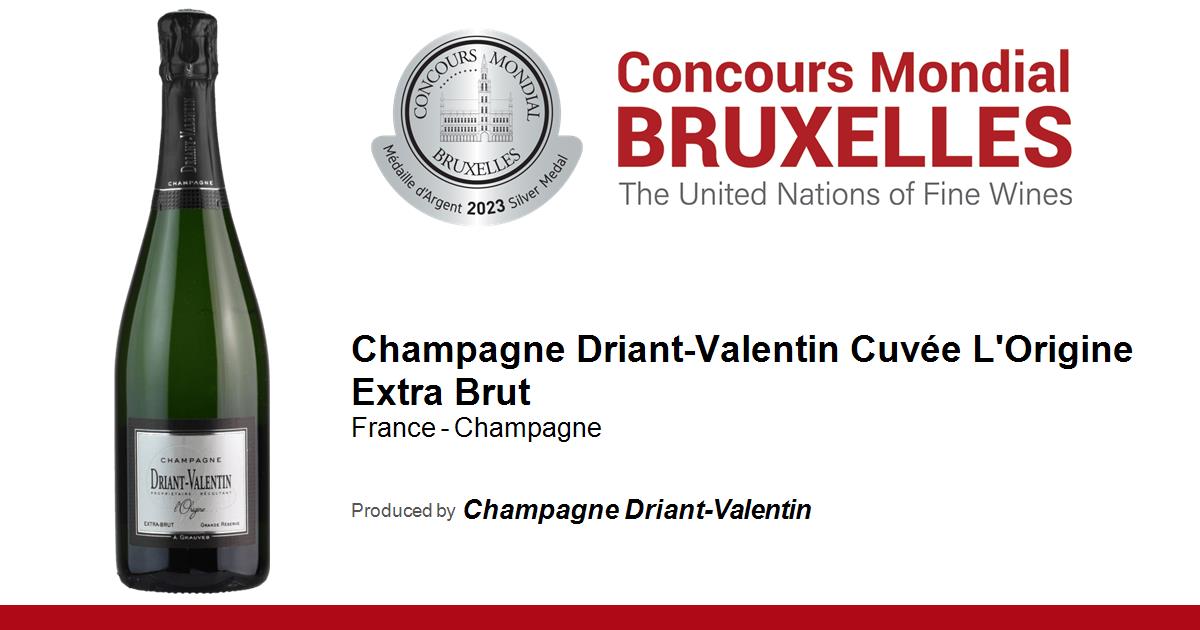 Champagne Driant Valentin Extra Brut 75cl