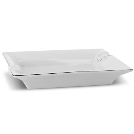 Cendrier Cigare Porcelaine Blanc (25517)
